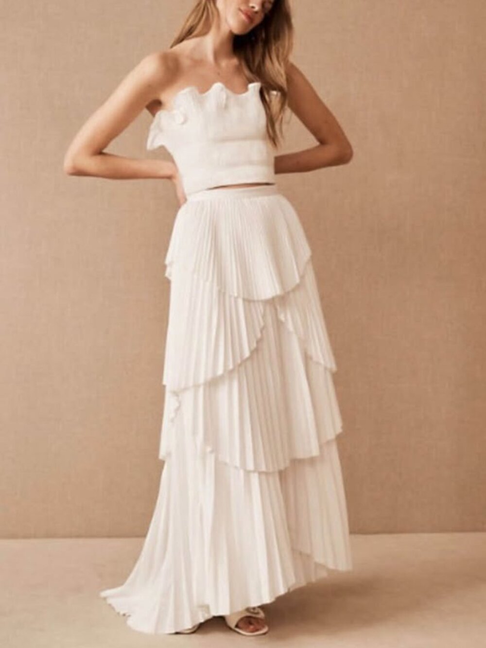 Bridal set - Anthropologie - Amur (Ophelia skirt and Oriel top)
